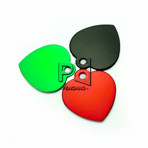 Vente en gros de médailles d'identification pour animaux de compagnie personnalisées en forme de cœur, gravure personnalisée, nom, numéro de téléphone. Accessoires pour étiquettes d'identification pour animaux de compagnie - Product Image 5