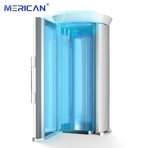 <span class=keywords><strong>Solarium</strong></span> vertical Merican F10 avec UVA/<span class=keywords><strong>UVB</strong></span> pour le visage, les mains et les pieds - Écran tactile, étanche - Product Image 4