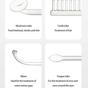 Máquina Facial Portátil de Alta Frecuencia, Dispositivo de Argón, Kit de Terapia de Alta Frecuencia, Varita de Ozono para Lifting Facial, Material ABS, Enchufe del Reino Unido - Product Image 4