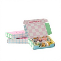 Boîtes personnalisées en forme d'avion, cartons ondulés en petites séries, rectangulaires 150x150x50mm, emballage de coursier, logistique