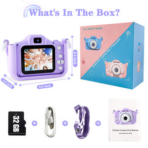 Appareil photo pour enfants 1080P HD Mini & Jouet photo avec écran de 2 pouces pour garçons et filles Petit ange Cadeau <span class=keywords><strong>d</strong></span>'<span class=keywords><strong>anniversaire</strong></span> Appareil photo pour enfants - Product Image 3