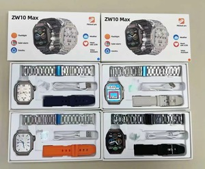 2026 New 2.01inch Big Screen Smart <strong>Watch</strong> Zw10 Max Ultra-thin Insensitive Knob Sos <strong>Flash</strong> With Two Straps SmartWatch - Product Image 5