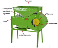 Machine de nettoyage de grains de style tendance, trieuse rotative pour le nettoyage des grains et des semences