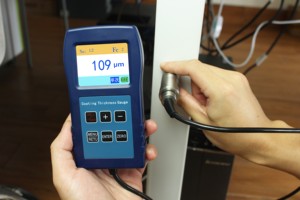 TG-6007 büyük ölçekli 10mm yanmaz kaplama boya kalınlık ölçer - Product Image 4