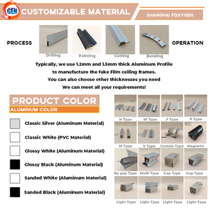 Istruzioni di Installazione Profili in Lega di Alluminio Pre-forati per Estrusione Anodizzazione Foratura Alluminio per Controsoffitti Tesi - Product Image 4