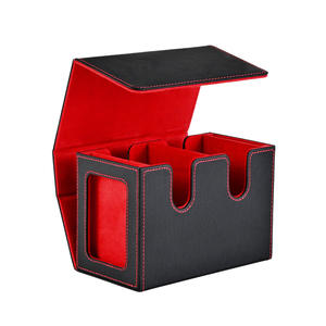 <span class=keywords><strong>กล่อง</strong></span>ใส่การ์ดเกมแบบเปิดสองด้าน ดีไซน์สร้างสรรค์ อุปกรณ์เสริมสำหรับเกมกระดาน <span class=keywords><strong>กล่อง</strong></span>เก็บ<span class=keywords><strong>การ์ด</strong></span>สะสม หนัง PU แม่เหล็ก - Product Image 6