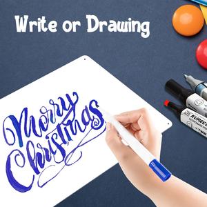 Putuo Decor personalizzato sfondo vuoto fai da te scrittura segno di latta <span class=keywords><strong>Vintage</strong></span> Metal Sign Home Wall Desktop Decor - Product Image 4