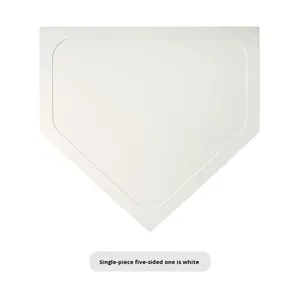 Beyzbol Softbol Ev Plakası 5 Parçalı <span class=keywords><strong>Set</strong></span> Taban Pedleri Atıcı Plakası Taban Matı Saha Ekipmanı Kauçuk Su Geçirmez Taban Çantası BA-091 - Product Image 5