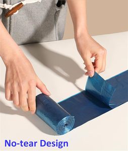 Bolsas de Basura Tipo Camiseta, Bolsas de Transporte de HDPE, Bolsas de Basura Desechables para el Hogar y Supermercados - Product Image 2