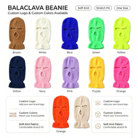 Wins Flying Cagoule de protection solaire imprimée personnalisée pour homme, doublure de casque de moto et de cyclisme, masque facial de ski avec logo