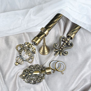 KYOK אופנתי עיצוב הבית ערבית סגנון וילון מוט 16/19/22/25/28/30mm מתכת וילון מוט - Product Image 2