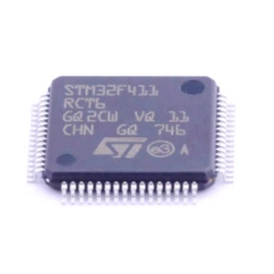 ไอซี MCU 32 บิต 256KB แฟลช 64LQFP STM32F411 วงจรรวม STM32F411RCT6 ของแท้ใหม่ - Product Image 1