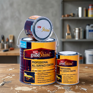 Pintura de Revestimiento Líquido Metálico NC para Superficies de Madera y Metal - Muebles y Construcción con Efecto Decorativo Suave - Product Image 2