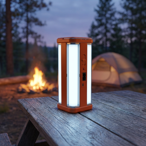 Lanterna <span class=keywords><strong>Solare</strong></span> da Campeggio Ricaricabile con Gancio Telescopico, Luce d'Emergenza Portatile per Tenda - Product Image 3