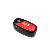 Kit d'entretien des chaussures à brillance instantanée efficace avec éponge rapide pour polir les chaussures en cuir, application rapide et facile du nettoyant pour chaussures