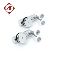 Kit de porte coulissante de douche moderne en acier inoxydable 304/316