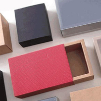 Emballage personnalisé de marque Ome certifié Fsc de luxe boîte de papier à tiroir ondulé avec impression pour sous-vêtements et chaussettes