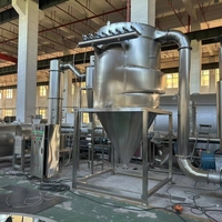 Sécheur Flash Rotatif de Qualité Alimentaire SUS304, Machine de Séchage Instantané à Basse Température pour Amidon de Manioc, Protéine de Soja, Pâte de Fruits, Transformation Alimentaire