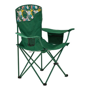 Silla Plegable para Exteriores con Marco de Aluminio Verde Oscuro, para Jardín, Camping y Picnic - Product Image 2
