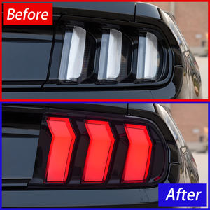 Pour Ford <span class=keywords><strong>Mustang</strong></span> 2015-<span class=keywords><strong>2023</strong></span> LED Auto feux arrière assemblage dynamique clignotant Signal lumineux voiture feux arrière mise à niveau accessoires - Product Image 4