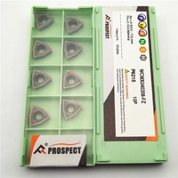 PROSPECT WCMX030208/040208/050308/06T308/080412-FZ P6215 Plaquette de taraudage en carbure pour tournage CNC, pièces d'outillage pour machines
