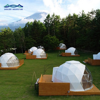 Dôme à bulles transparent robuste (7m/8m/10m) - Tente d'événement extérieur/fête - Structure en tissu à une chambre pour usage commercial