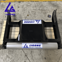 Niveleuse de terrain pour travaux urbains, largeur réglable, performance durable