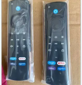 New Gen 3rd Gen Alexa pengendali jarak jauh suara diganti untuk Amazon Fire TV Stick dengan fungsi Amazonmusic untuk pasar Inggris
