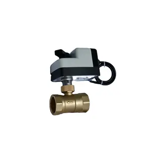 SiXi Valve 2 Way Hand Operated Integrated Ball Valve 501-AC/DC For Central Air Conditioning Systems Or Water Flow Control