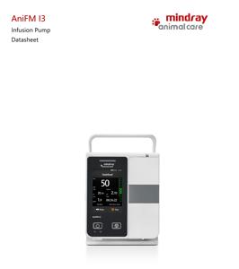 Pompe à perfusion pour animaux de compagnie Mindray AniFM I3, pompe à perfusion vétérinaire, pompe à seringue vétérinaire AniFM S3 I1 I3 - Product Image 4