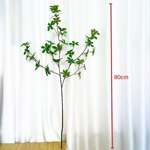 Branches artificielles de <span class=keywords><strong>Pieris</strong></span> <span class=keywords><strong>japonica</strong></span> en soie - Décoration intérieure écologique pour Pâques, anniversaire, Journée de la Terre - 80 cm, verdure artificielle au toucher réel - Product Image 6