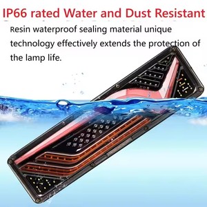 ไฟท้ายอิเล็กทรอนิกส์ 24V สำหรับรถบรรทุกหนัก รถดั๊มพ์ และรถก่อสร้าง - Product Image 4