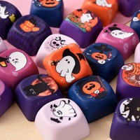 Jouet fidget clicker, interrupteur, capuchon de touche créatif Halloween, capuchon de touche personnalisé DIY, capuchon de touche personnalisé pour clavier mécanique, capuchon de touche Halloween, jouet