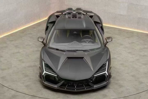 ชุดแต่งคาร์บอนไฟเบอร์แห้ง Lamborghini Revuelto MSY ประกอบด้วยลิ้นกันชนหน้า, ดิฟฟิวเซอร์, สปอยเลอร์, ฝากระโปรง, สเกิร์ตข้าง, กันชน Revuelto - Product Image 3