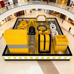 Château gonflable sur <span class=keywords><strong>le</strong></span> thème des dessins animés, parc d'attractions, jeux de terrain de <span class=keywords><strong>jeu</strong></span> pour événements - Product Image 3