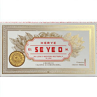 Étiquettes de cigares personnalisées de luxe haut de gamme, étiquette pour cigares cubains, logo en feuille d'or en relief, bandes de cigares, étiquettes, fournisseur en gros