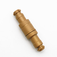 Conector macho y hembra de aviador, GX16, estilo industrial mate, 4 pines, colorido, GX16, para Cables USB en espiral, envío directo