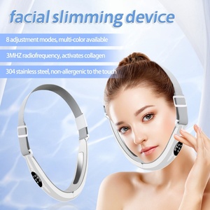 Masseur facial vibrant portable à micro-courant pour le contour du visage, lifting et beauté de la peau, instrument pour usage domestique - Product Image 2