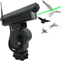 360 °   Répulsif à oiseaux automatique à lumière laser AI, IP65, contrôle intelligent par application, laser programmable