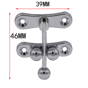 금색 걸쇠 장식 브론즈 빈티지 자물쇠 나사 포함 보석함 나무 상자용 - Product Image 6