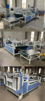 Plieuse-colleuse semi-automatique haute précision pour cartons ondulés, machine à coller les boîtes ondulées stable pour l'industrie de l'emballage
