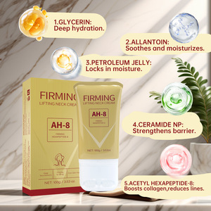 Crema Reafirmante para el Cuello con Rodillo de Masaje, 100g, Alantoína para Nutrir, Hidratar y Combatir las Arrugas, Venta al por Mayor - Product Image 5