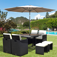 Parasol de terrasse Uplion 10FT, parasol de marché extérieur, parasol de jardin, parasol imperméable
