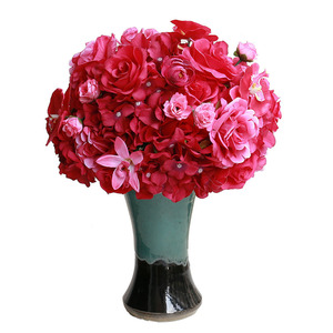 Accessoires de décoration de mariage boule de fleurs rose arc de fleurs Usher et colonne romaine pour célébrations décoration d'intérieur pour la fête des mères - Product Image 6
