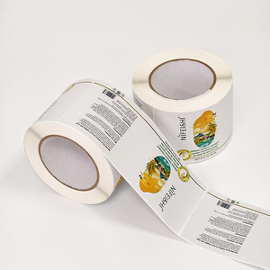 Etiqueta de vinilo mate impresa a todo color de marca privada, rollo de etiquetas impermeables para cosméticos, rollo de pegatinas para envasado de botellas de champú de plástico - Product Image 6