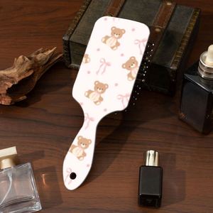 Brosse de nettoyage domestique personnalisée avec manche en acier, poils en nylon et coussin d'air en plastique, idéale pour jeunes filles, mariées et demoiselles d'honneur - Product Image 3