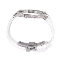Caja de Metal con Diamantes de Acero Inoxidable con Correa para Reloj Royal Pop AP Swatch, Correa para Reloj Royal Pop con Diamantes para AP Royal Pop Swatch