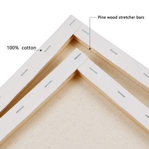 Artechoストレッチキャンバス8x10''Blank20パックアートキャンバスペインティングキャンバス - Product Image 3