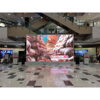Digitaler Filmbild schirm an der Wand für kirchliche LED-Werbung Innen ausstellung Smd Rgb Full Color Long Display für Aktien