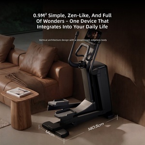 Elliptique magnétique silencieux commercial pour la maison, appareil de fitness cardio, cross-trainer, Chine - Product Image 6